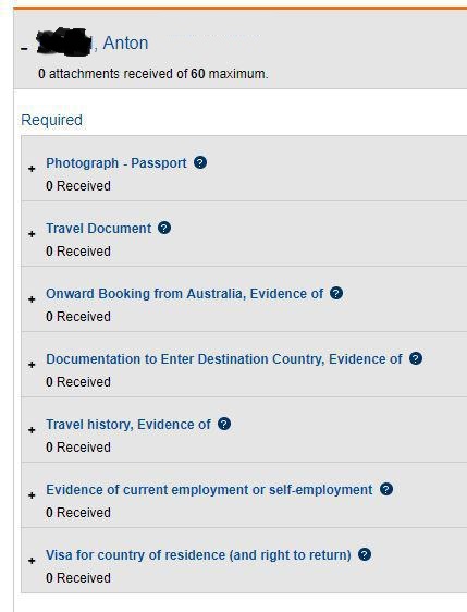 Транзитная виза Австралии: список документов