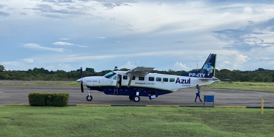 Полёт над лесами Амазонки c Azul Conecta на Cessna-208