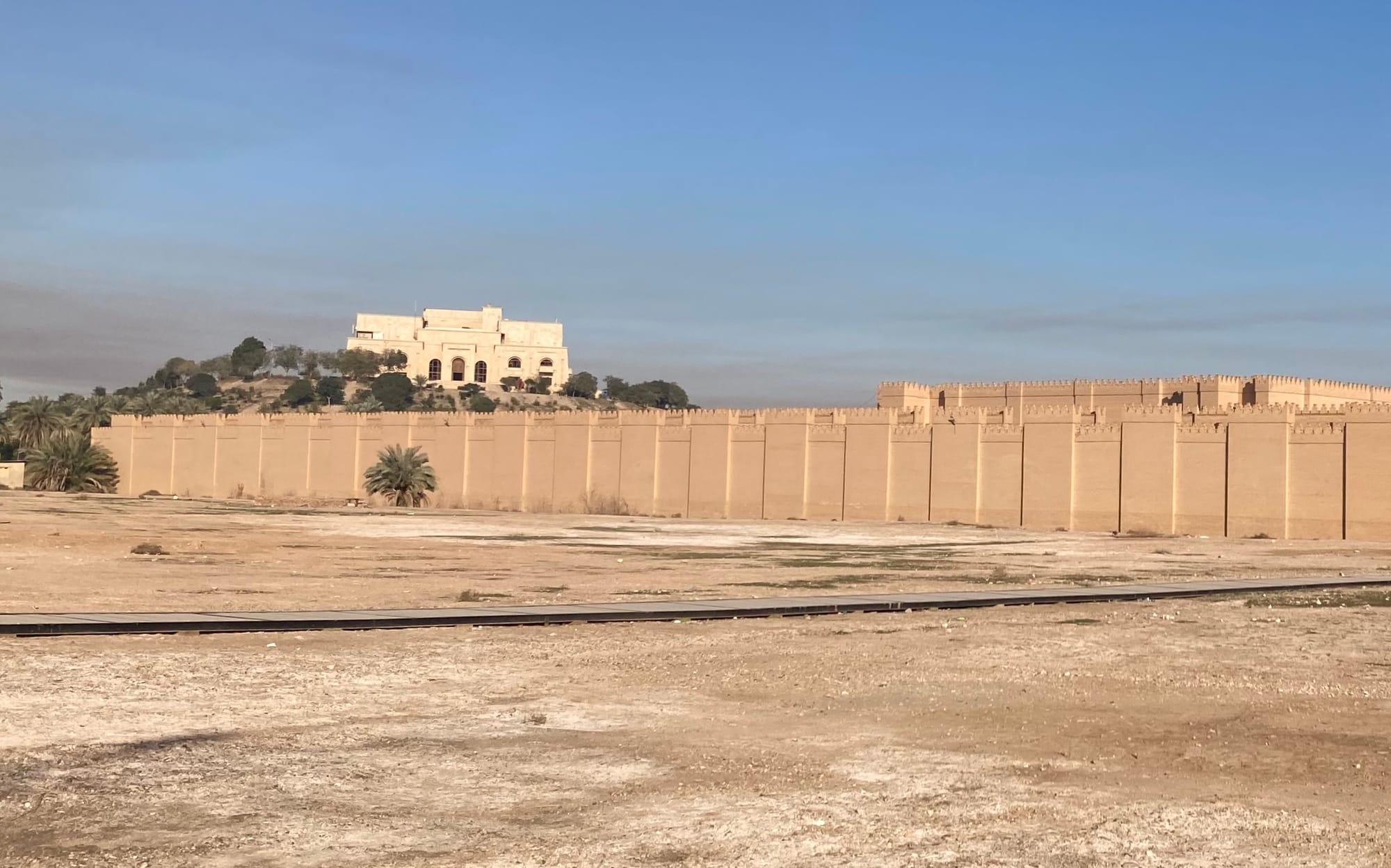 Заброшенный дворец Саддама Хусейна в Ираке