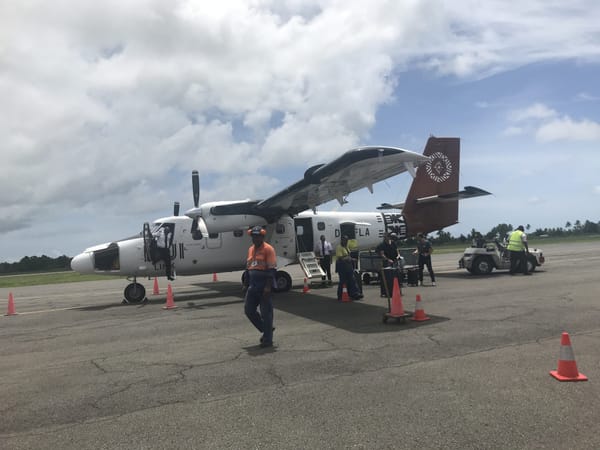 Полёт на DHC-6 Fiji Link: как это было