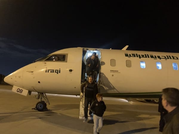 Бизнес-класс Iraqi Airways на CRJ900